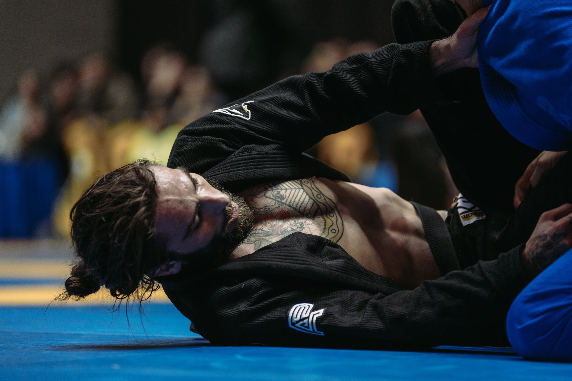 Logic Jiu Jitsu instructor competing at IBJJF
