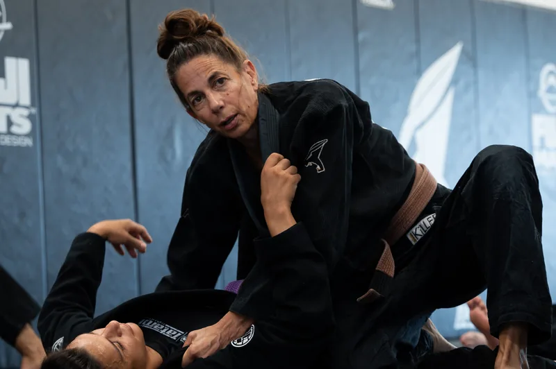 Gina Mancuso, 2x IBJJF World Champion Black Belt Instructor at Logic Jiu Jitsu