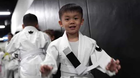 A real kids Jiu Jitsu class at Logic Philadelphia